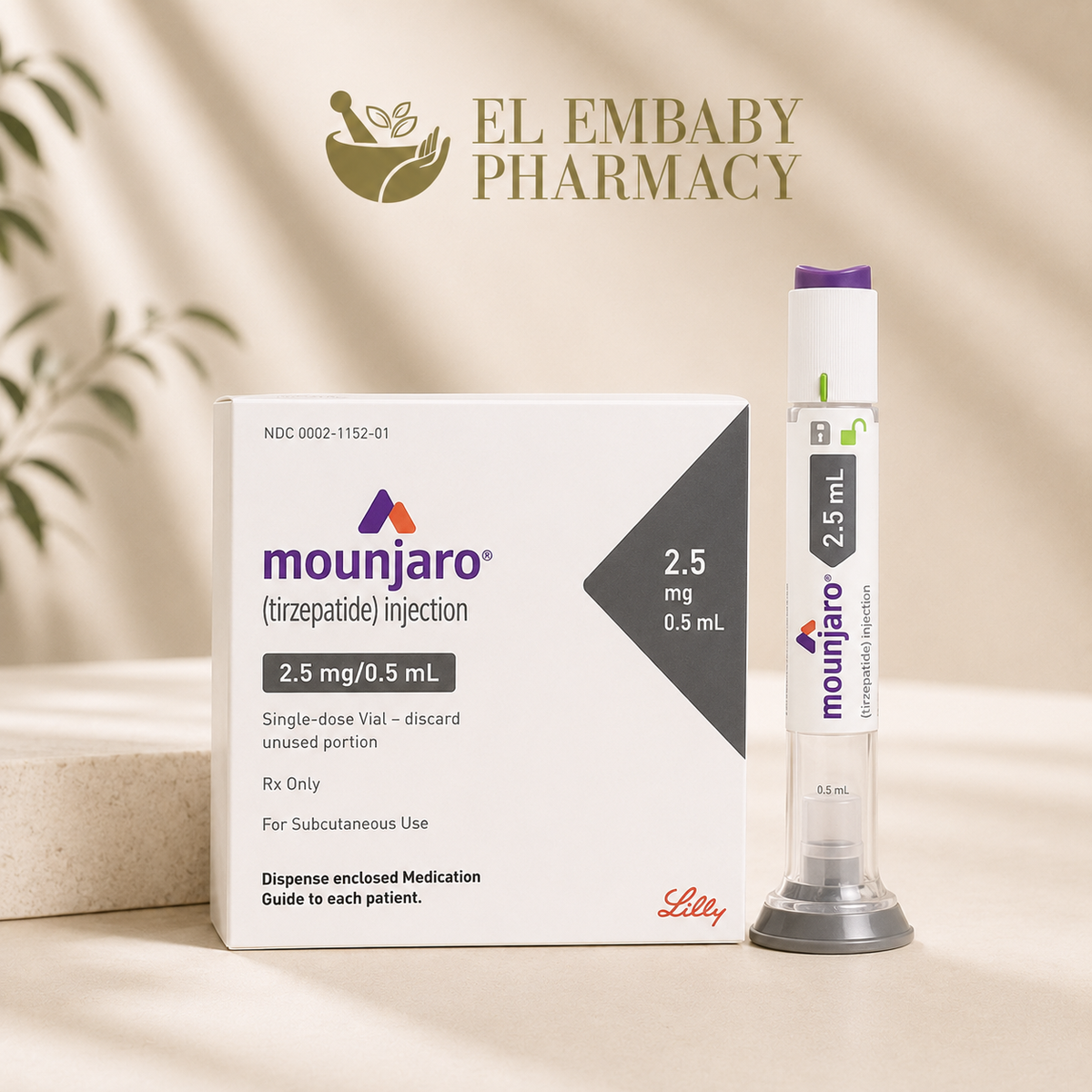 Mounjaro (Tirzepatide) Injection – Multiple Strengths