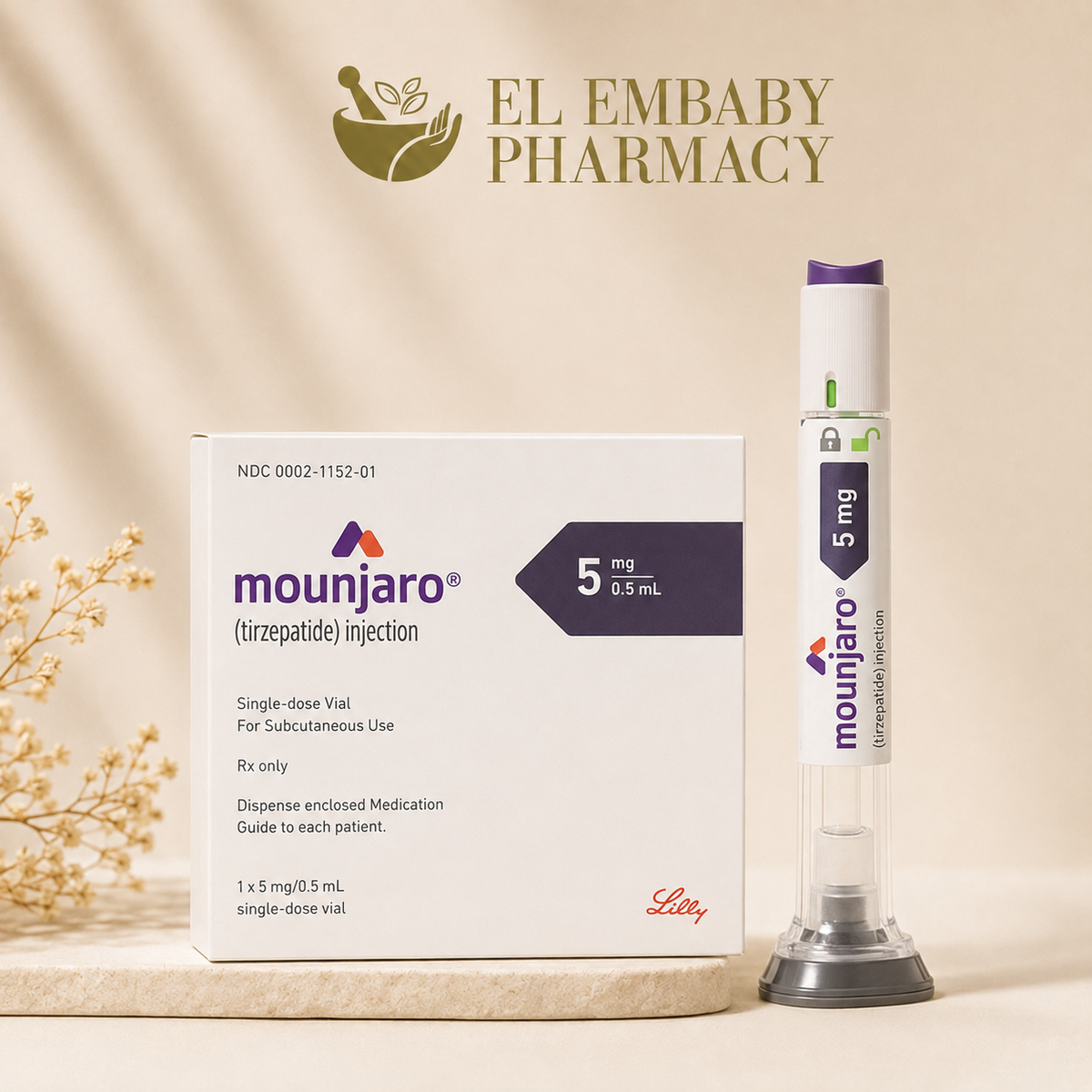 Mounjaro (Tirzepatide) Injection – Multiple Strengths