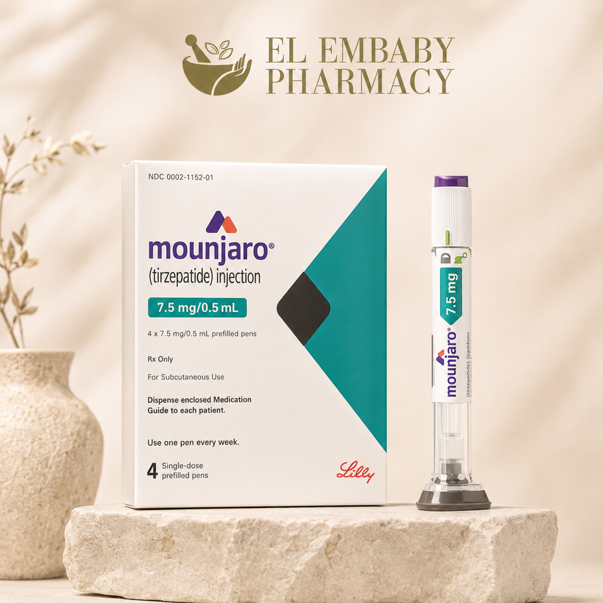 Mounjaro (Tirzepatide) Injection – Multiple Strengths