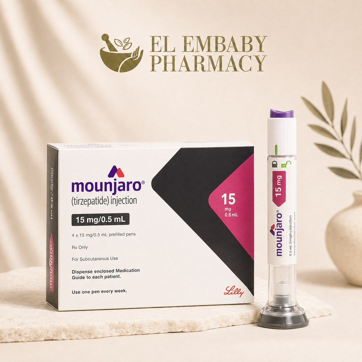 Mounjaro (Tirzepatide) Injection – Multiple Strengths