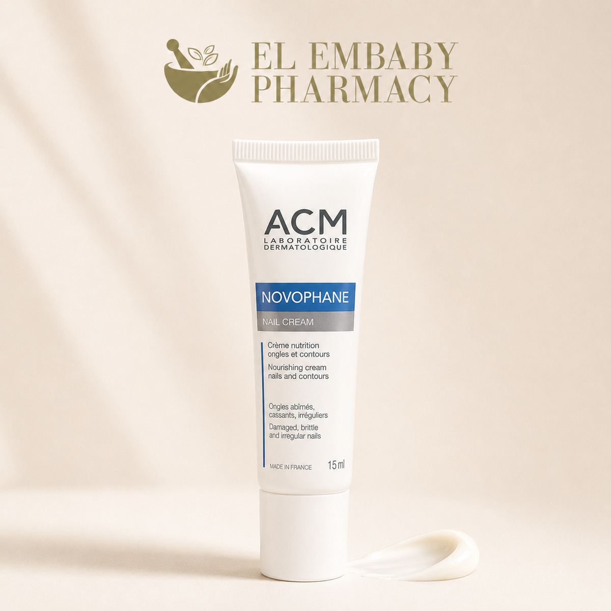 ACM Novophane Nail Cream 15ml with box - ELEMBABY Pharmacy