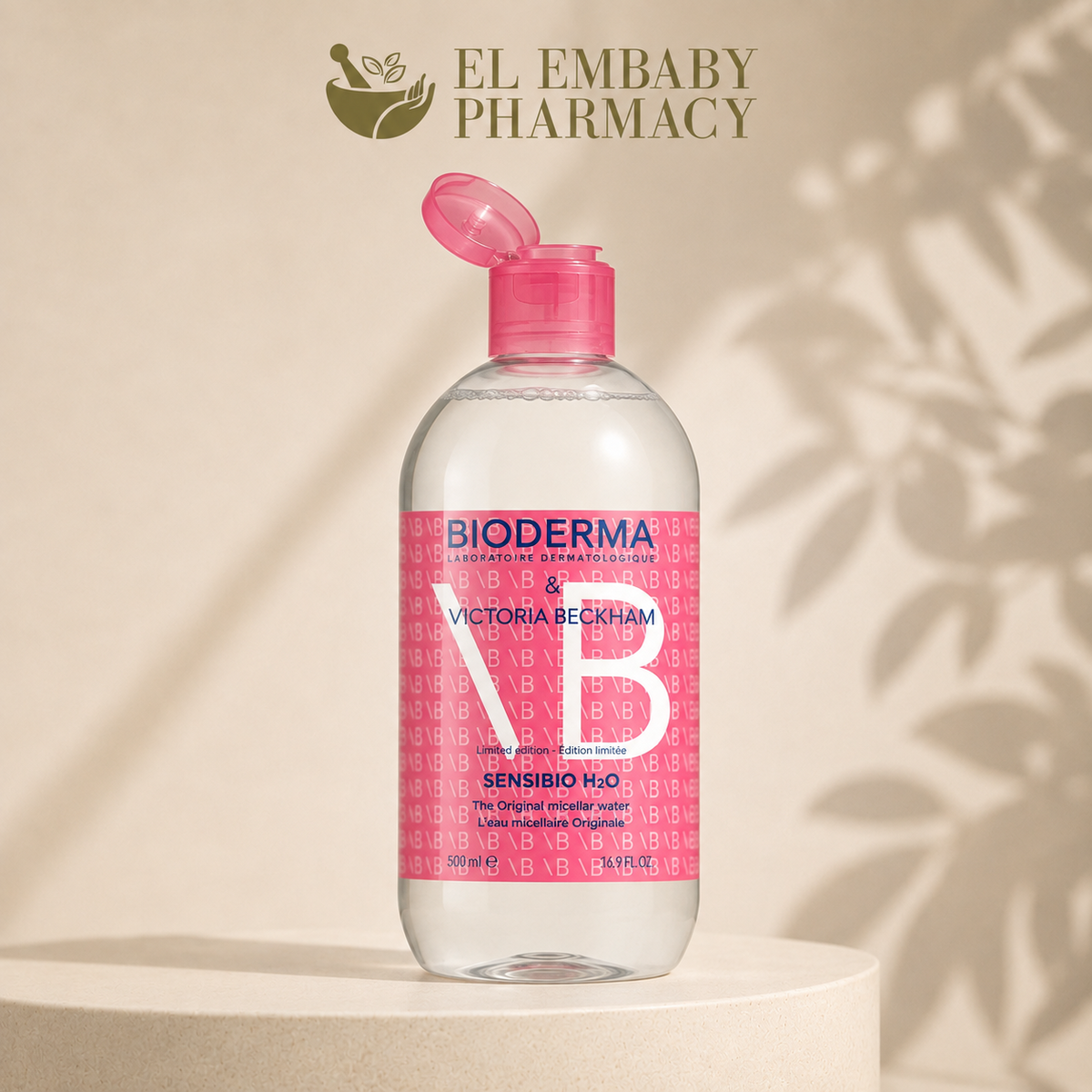 Bioderma Sensibio H2O x Victoria Beckham Limited Edition Micellar Water