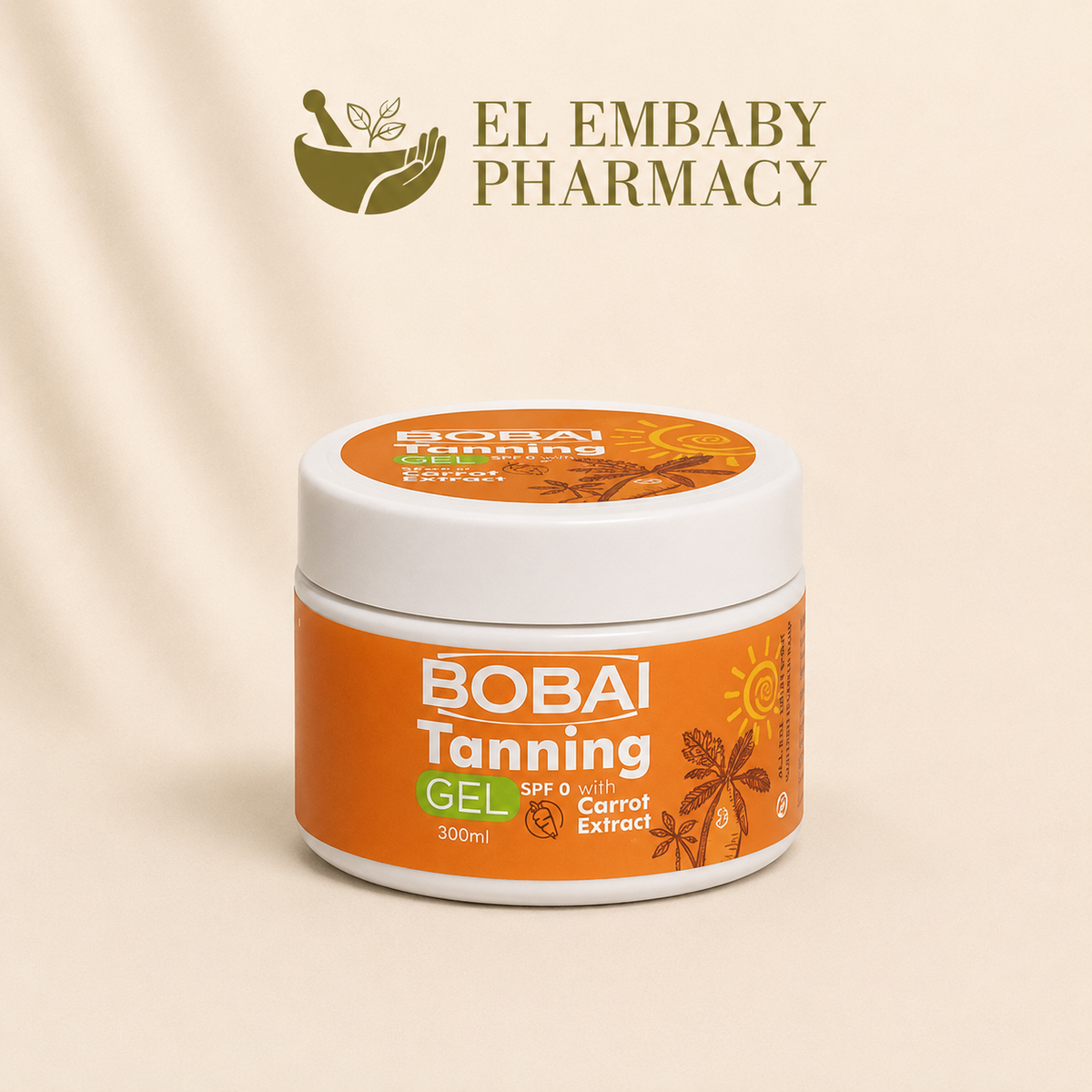 BOBAI Tanning Gel SPF 0 with Carrot Extract 300ml third view