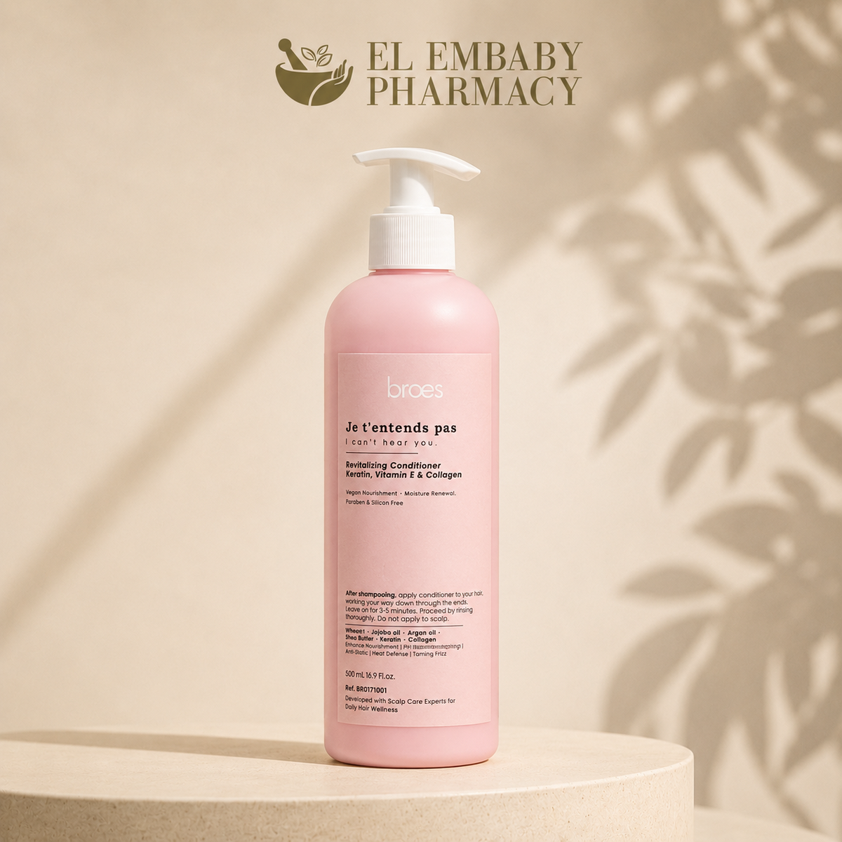 Broes Je t'entends pas Revitalizing Conditioner 500ml
