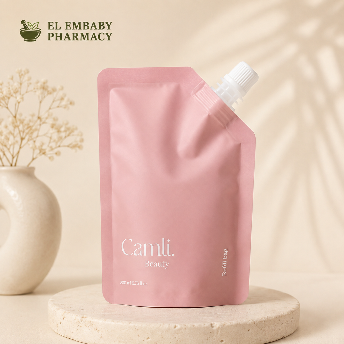 Camli Beauty Nayra Body Butter Refill Bag 200ml - lifestyle view - ELEMBABY Pharmacy