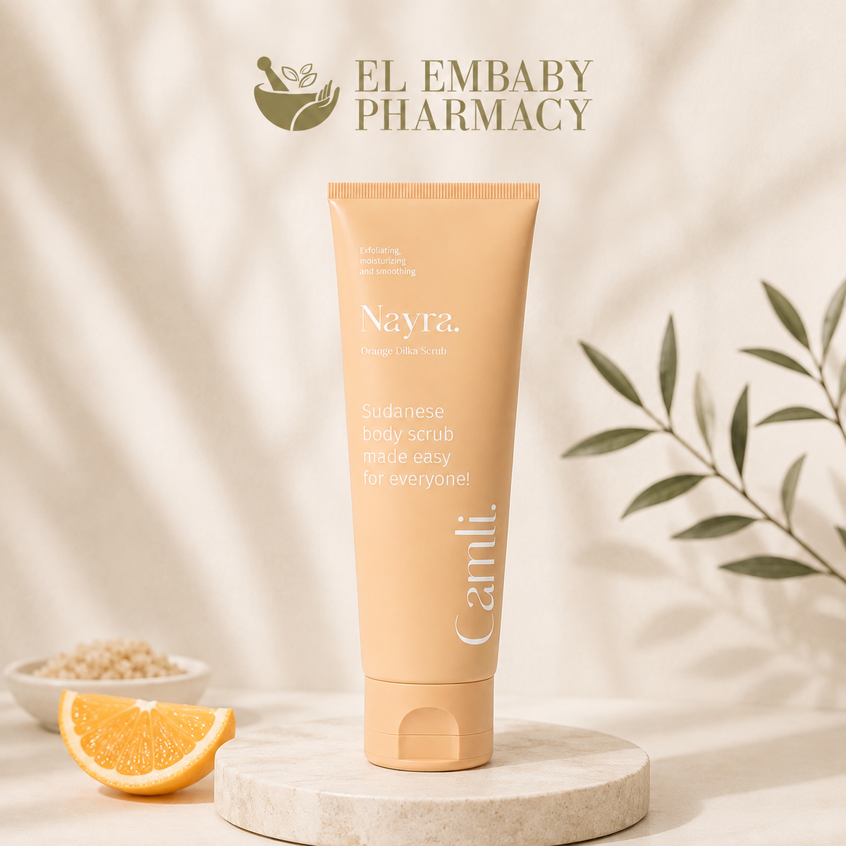 Camli Beauty Nayra Orange Dilka Scrub - EL EMBABY PHARMACY