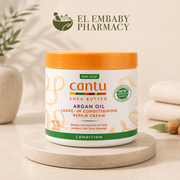 Cantu Shea Butter Argan Oil Leave-In Conditioning Repair Cream 453g - ELEMBABY Pharmacy