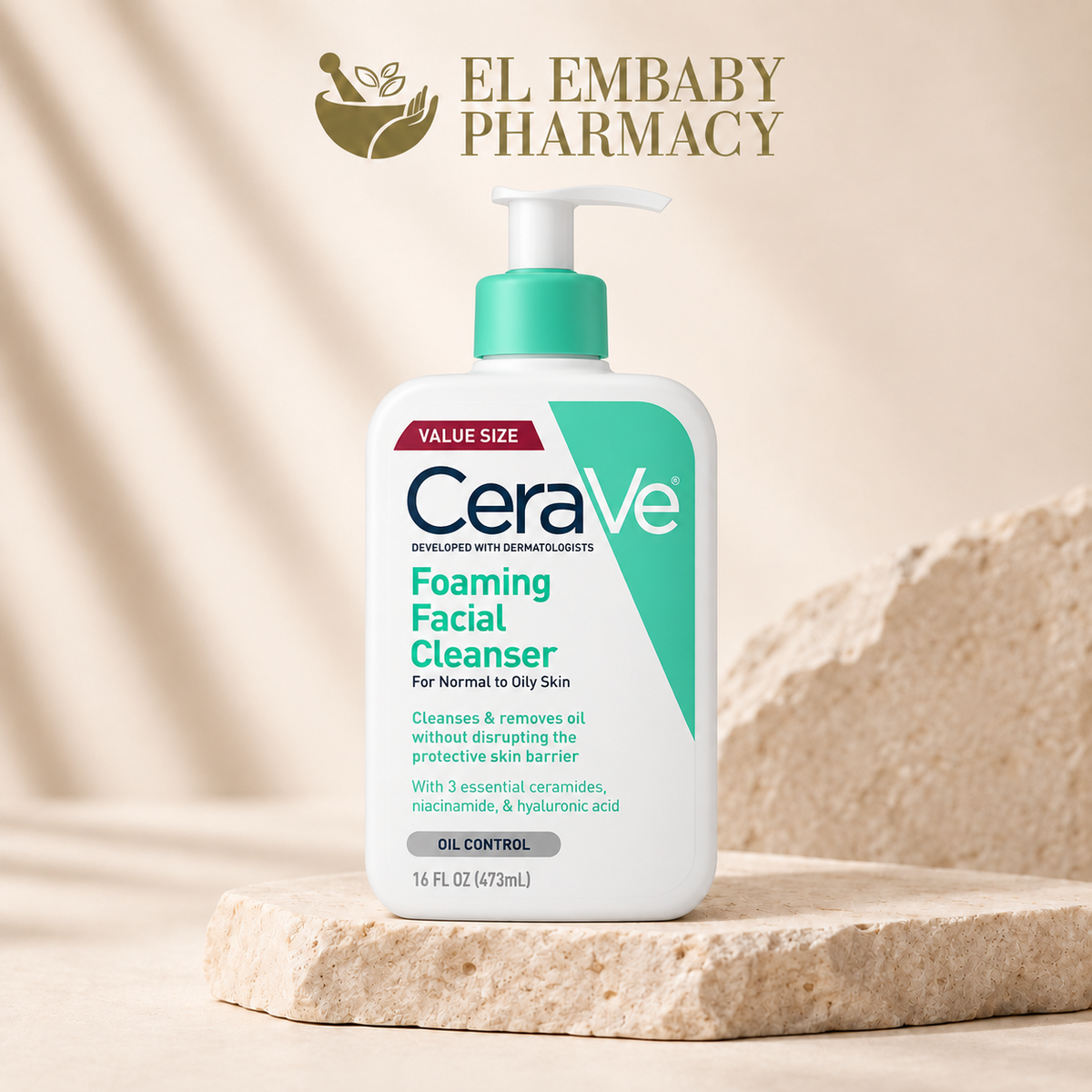 CeraVe Foaming Facial Cleanser 473ml