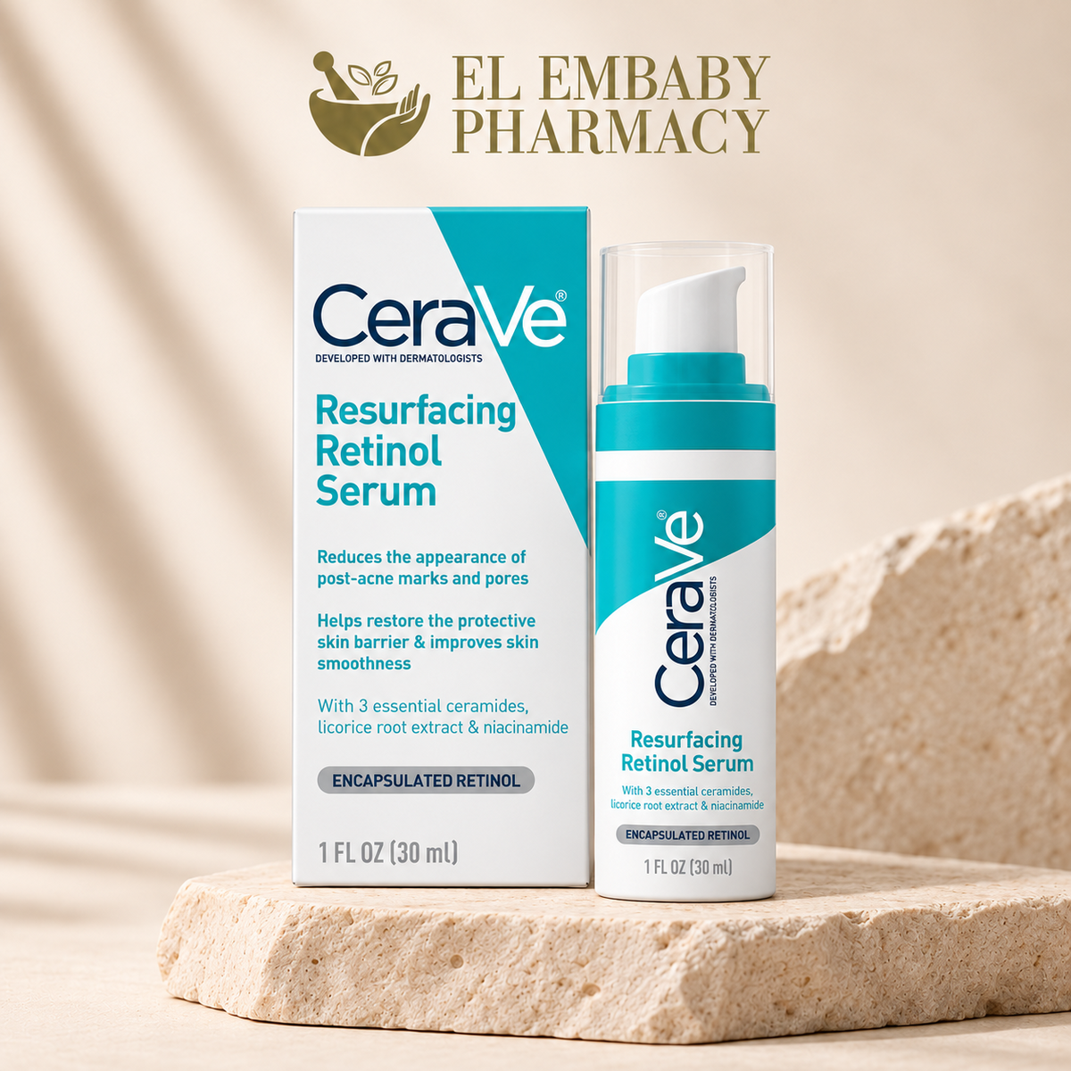 CeraVe Resurfacing Retinol Serum 30ml product image