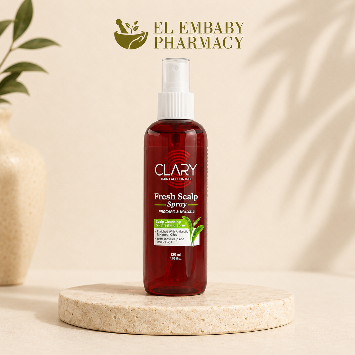 CLARY Fresh Scalp Spray Procapil & Matcha 120ml