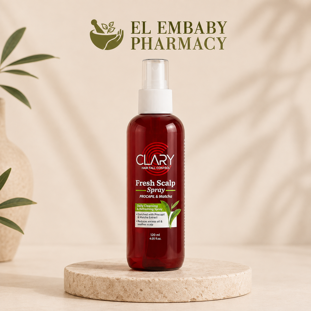 CLARY Fresh Scalp Spray Procapil & Matcha 120ml alternate view