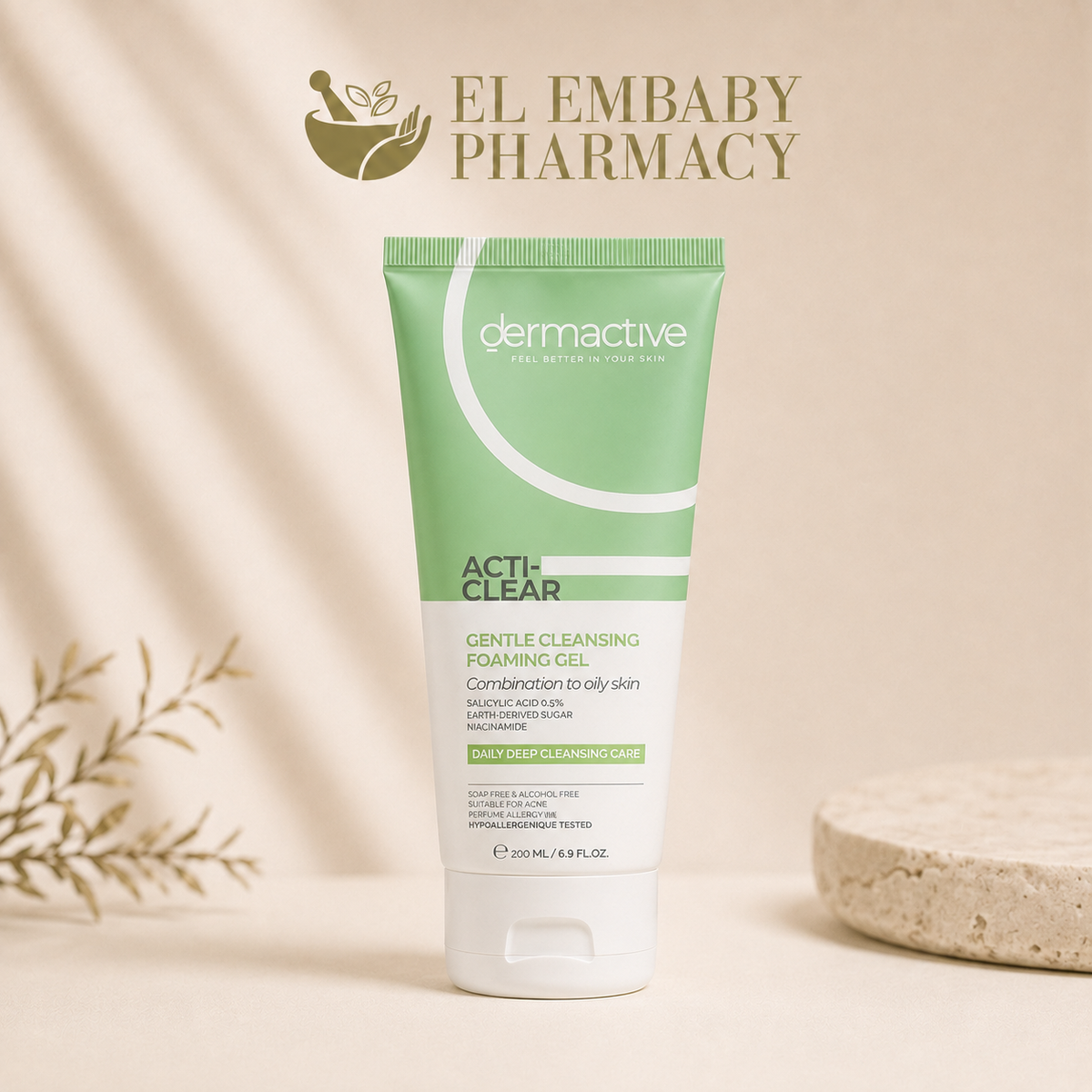 Dermactive Acti-Clear Gentle Cleansing Foaming Gel 200ml