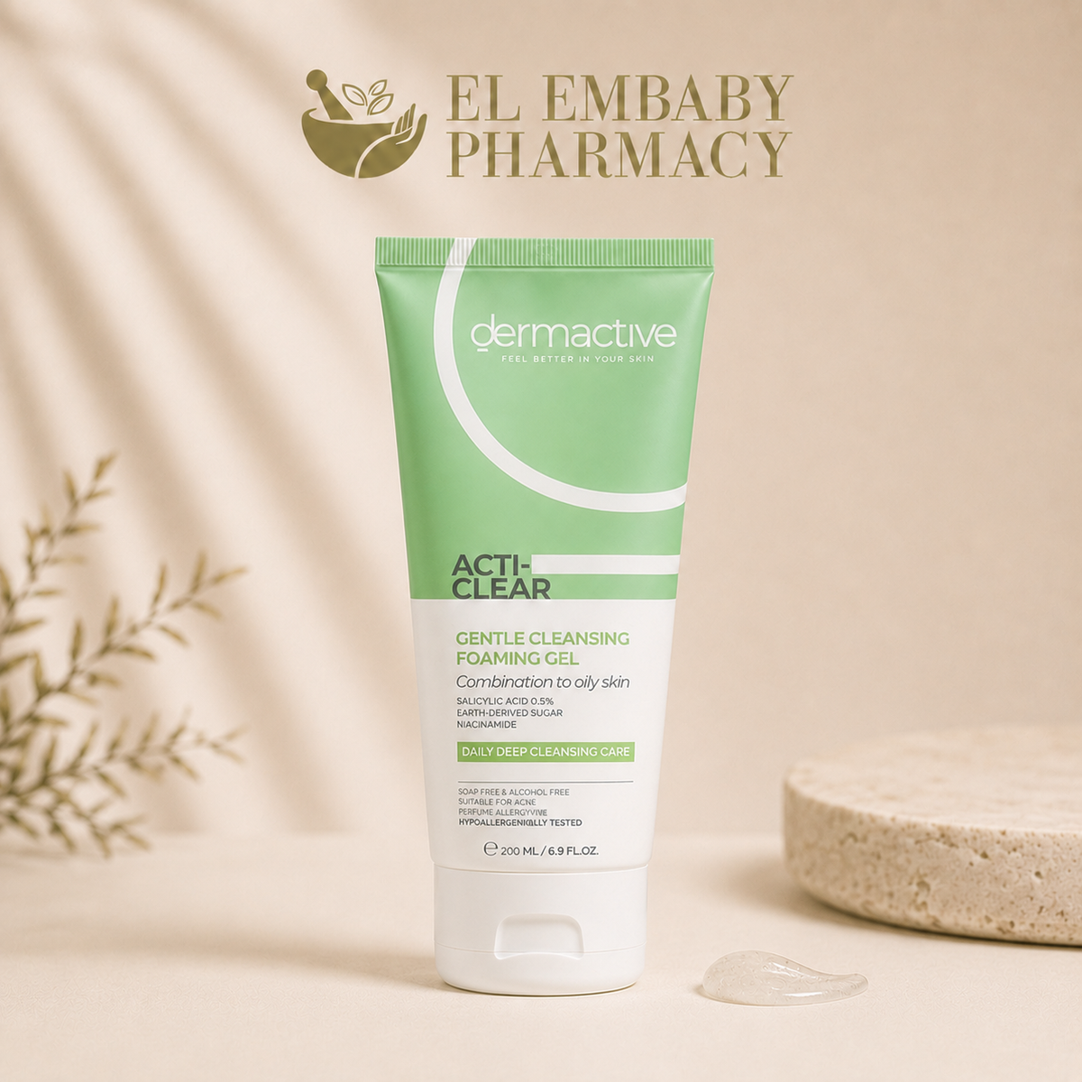 Dermactive Acti-Clear Gentle Cleansing Foaming Gel 200ml detail view