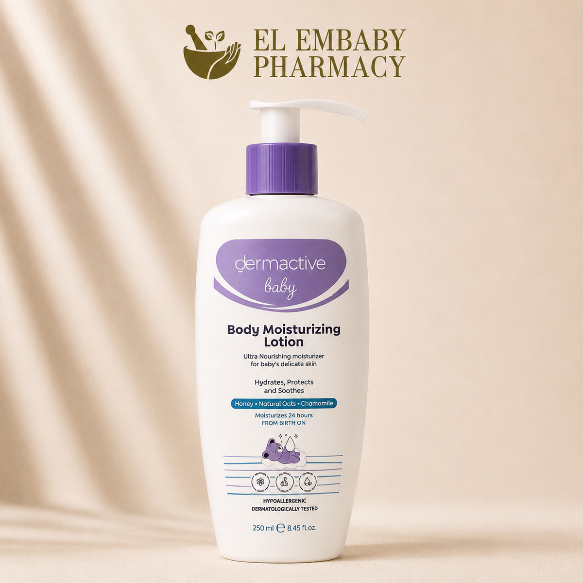 Dermactive Baby Body Moisturizing Lotion 250ml