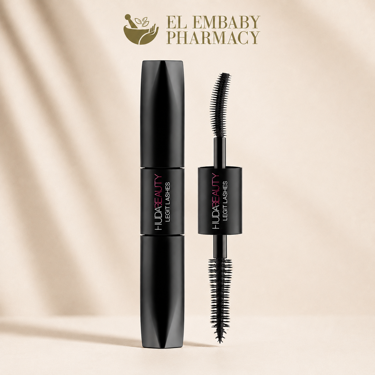 HUDA BEAUTY LEGIT LASHES Double-Ended Volumizing and Lengthening Mascara