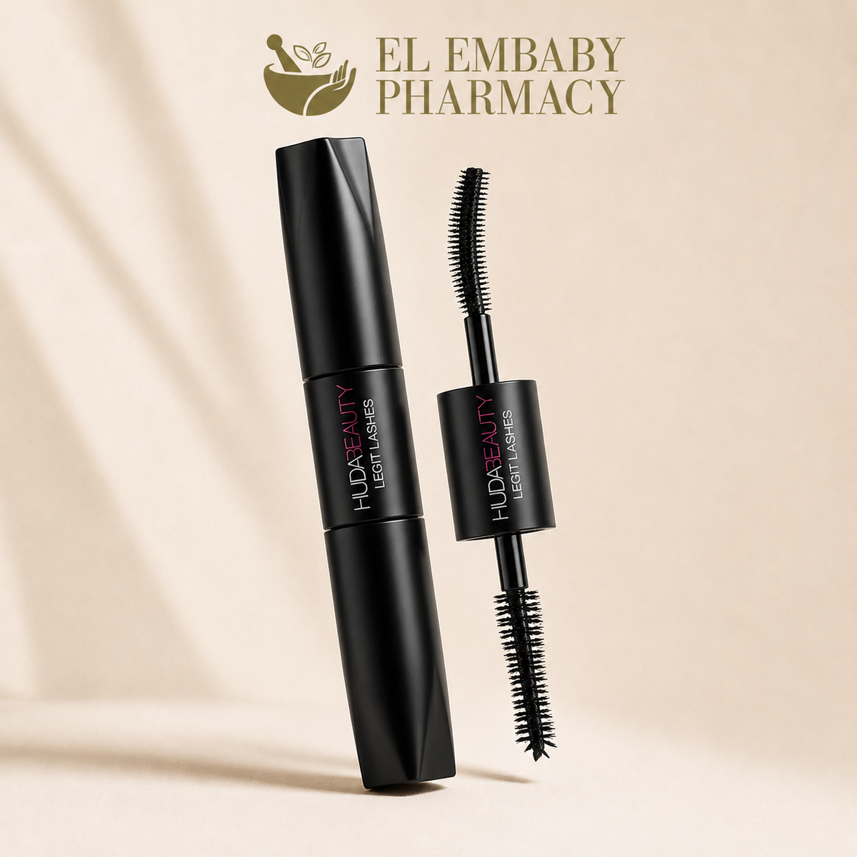 HUDA BEAUTY LEGIT LASHES Double-Ended Volumizing and Lengthening Mascara