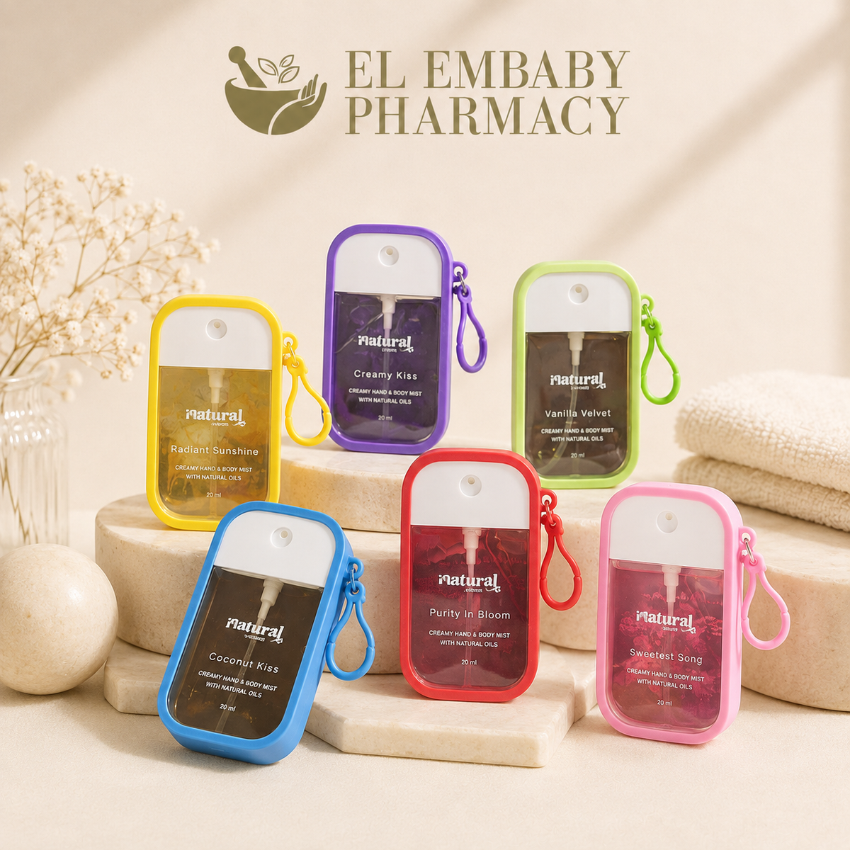 I NATURAL Tiny but Toxic assorted mini mists - ELEMBABY Pharmacy