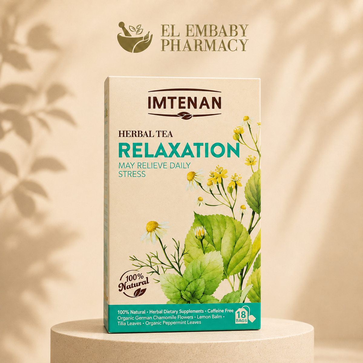 Imtenan Relaxation Herbal Tea 18 bags