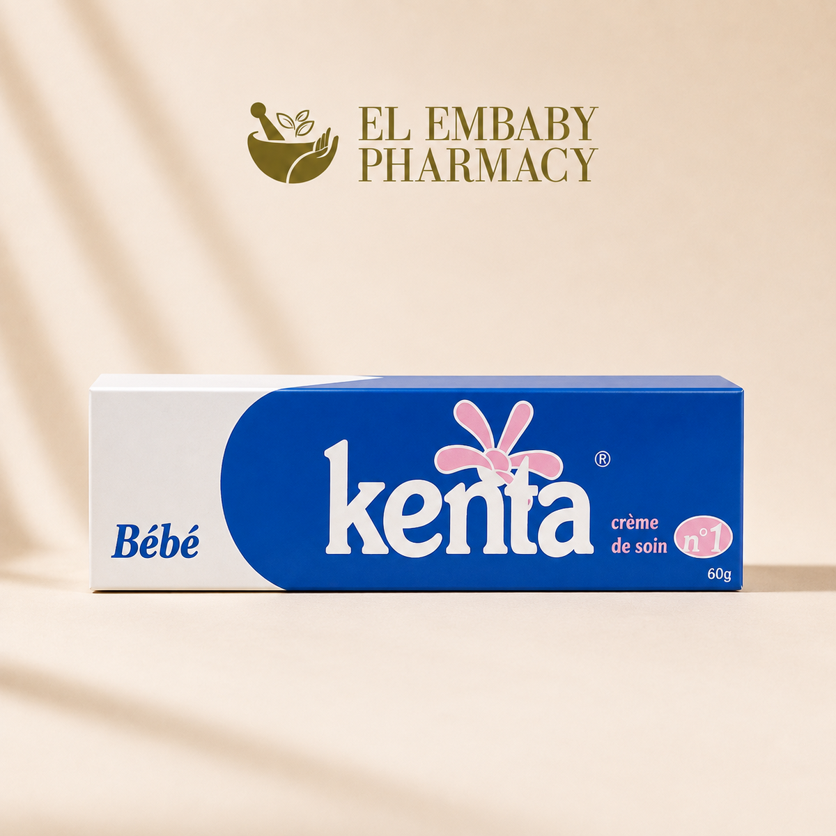 Kenta Baby Care Cream No.1 60g front view - EL EMBABY Pharmacy