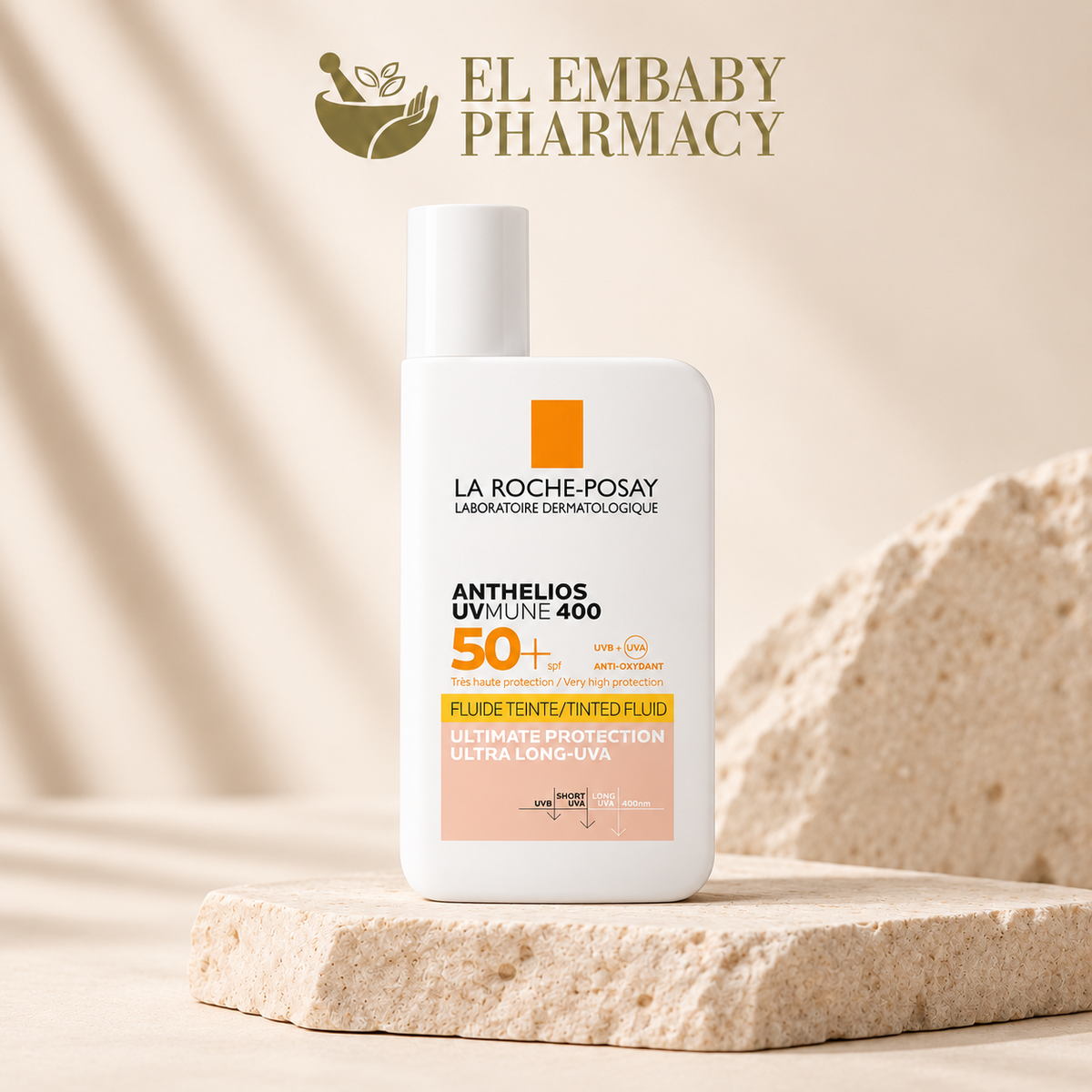 La Roche-Posay Anthelios UVMune 400 Tinted Fluid SPF 50+ 50ml product image