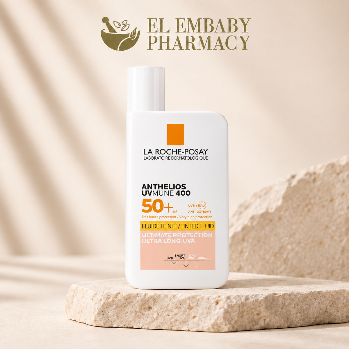 La Roche-Posay Anthelios UVMune 400 Tinted Fluid SPF 50+ 50ml product image