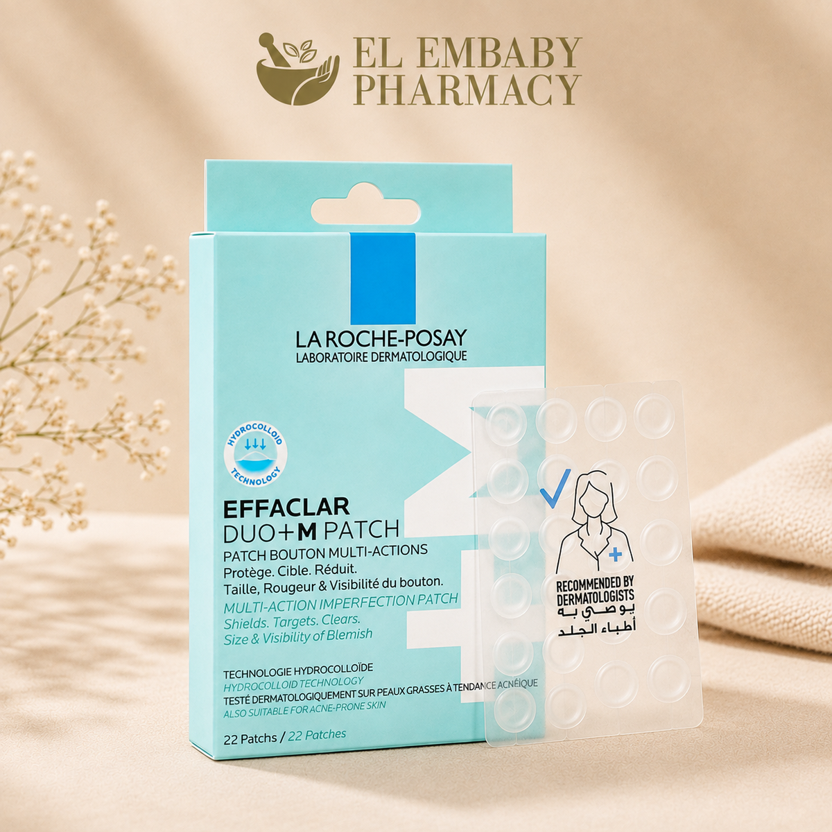 La Roche-Posay Effaclar Duo+M Patch 22 patches - angle