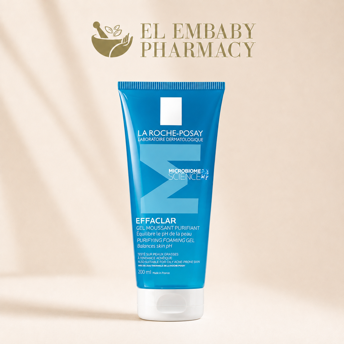 La Roche-Posay Effaclar Purifying Foaming Gel 200ml - EL EMBABY PHARMACY