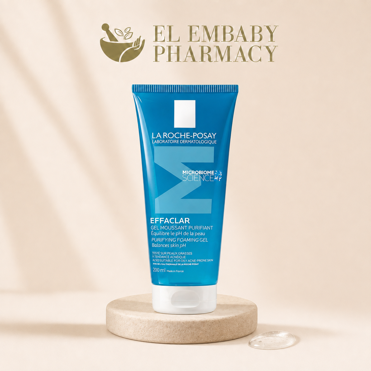 La Roche-Posay Effaclar Purifying Foaming Gel 200ml - EL EMBABY PHARMACY