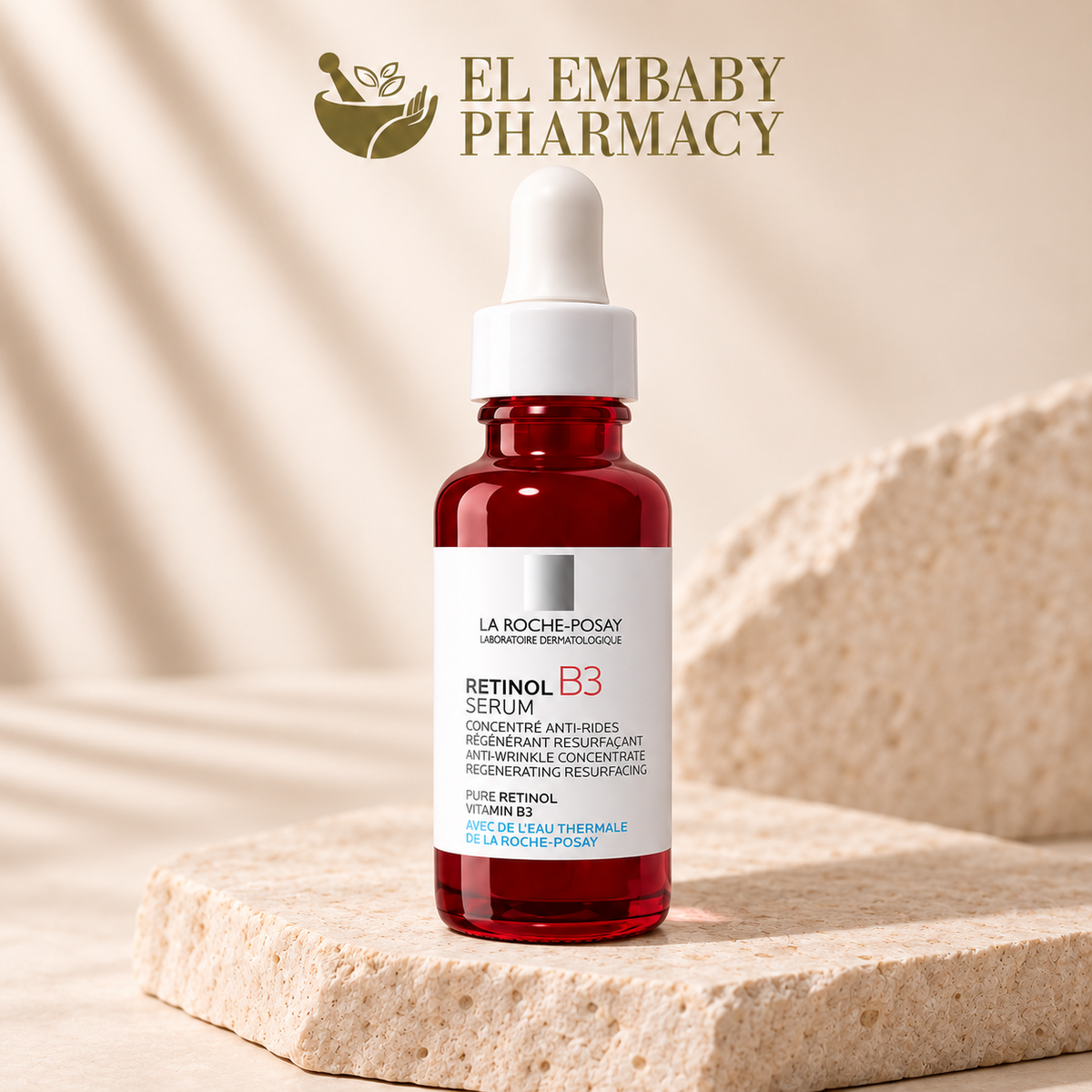 La Roche-Posay Retinol B3 Serum 30ml at EL EMBABY PHARMACY