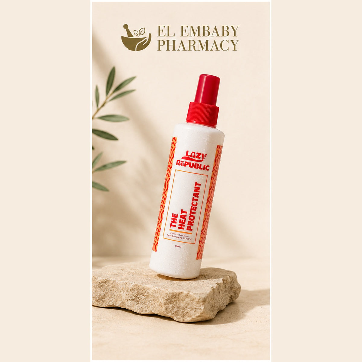 Lazy Republic The Heat Protectant 250ml - EL EMBABY PHARMACY