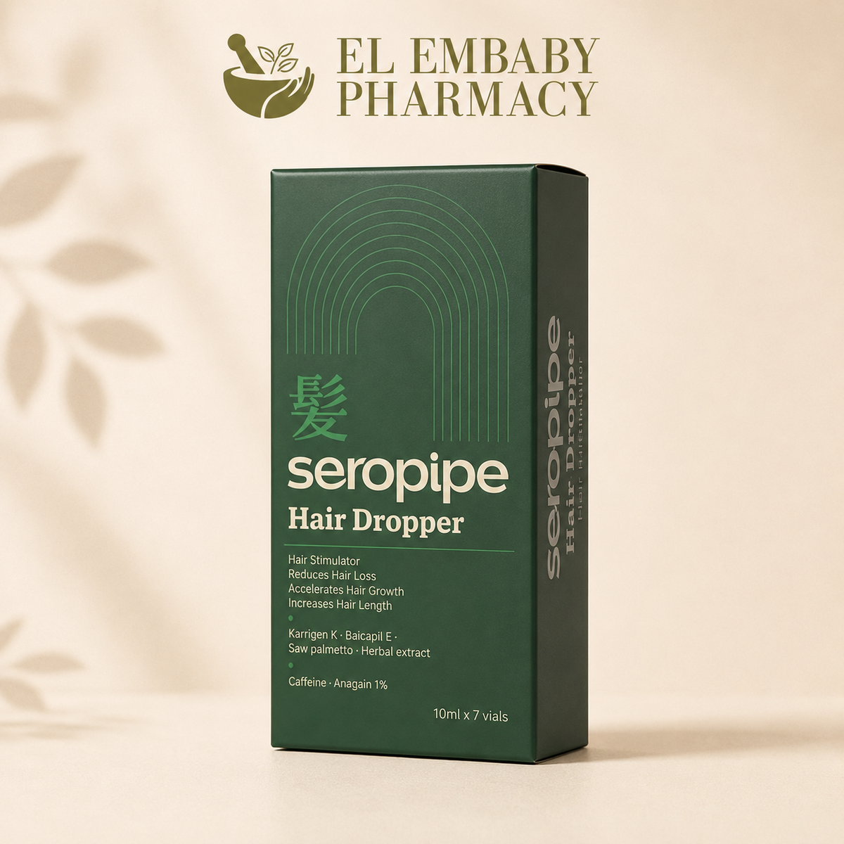 Seropipe Hair Dropper 7 x 10ml