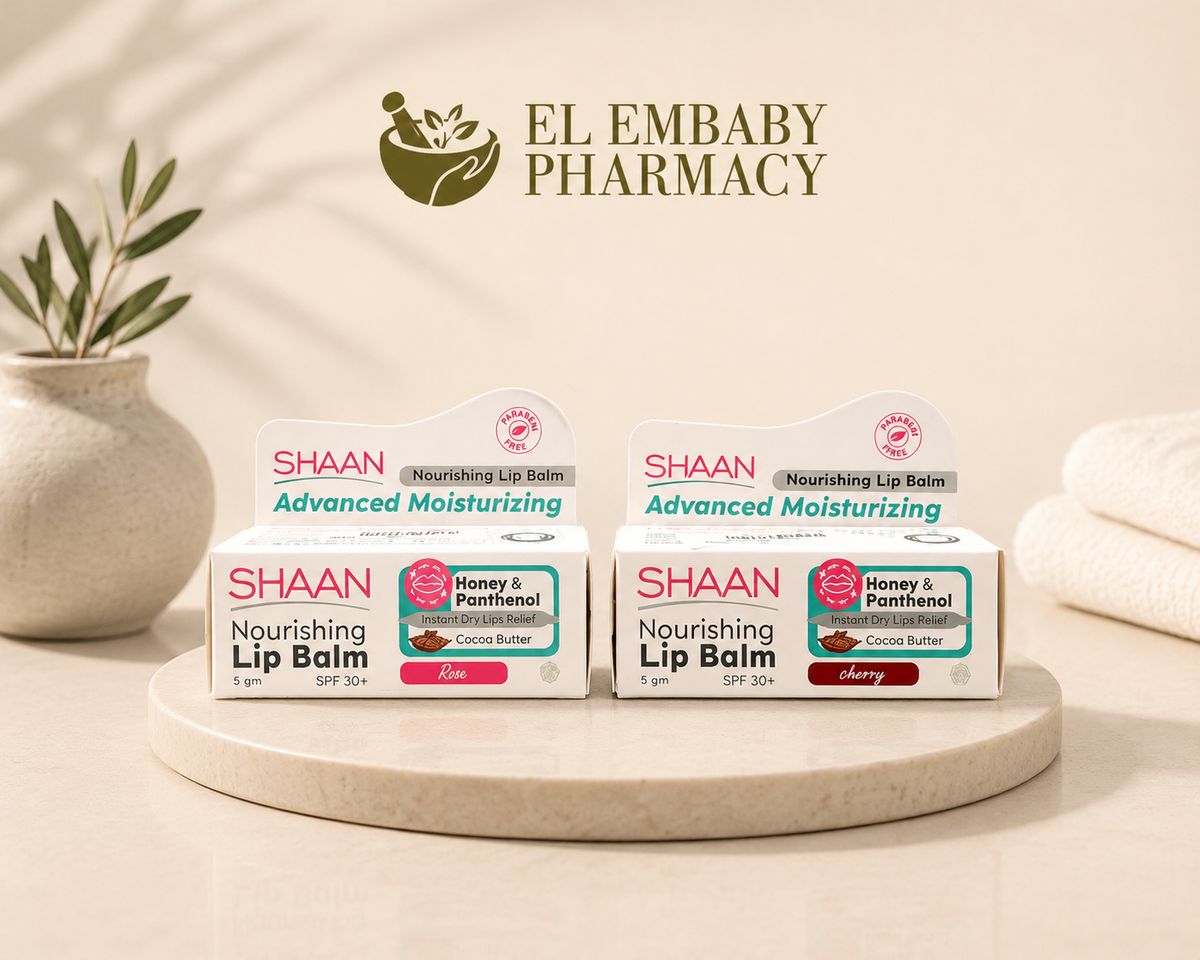 SHAAN Nourishing Lip Balm Rose and Cherry 5g SPF30+ - ELEMBABY Pharmacy