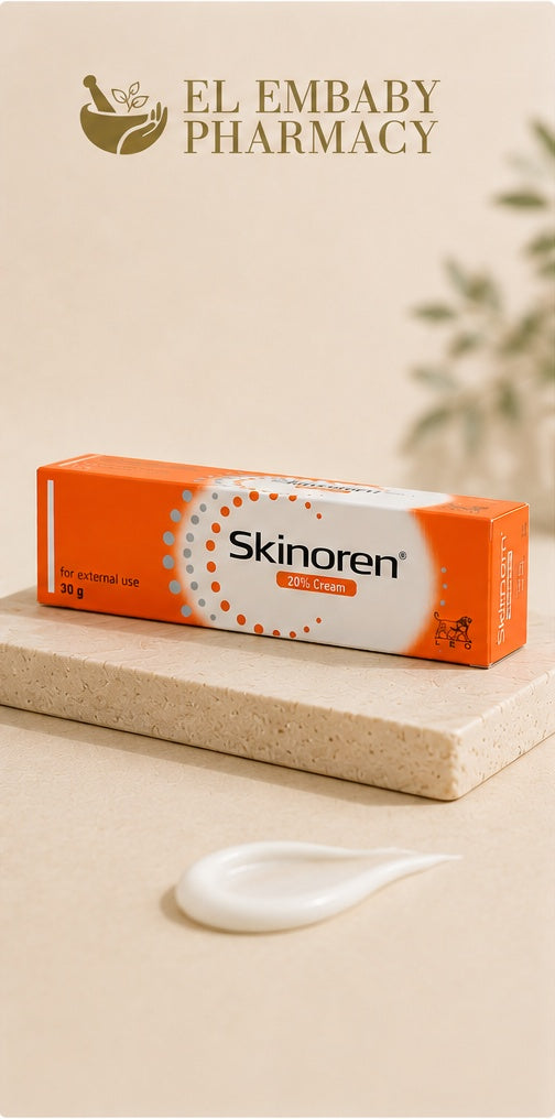 Skinoren 20% Cream 30g - angled view - EL EMBABY Pharmacy