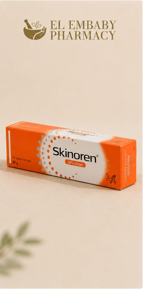 Skinoren 20% Cream 30g - side view - EL EMBABY Pharmacy