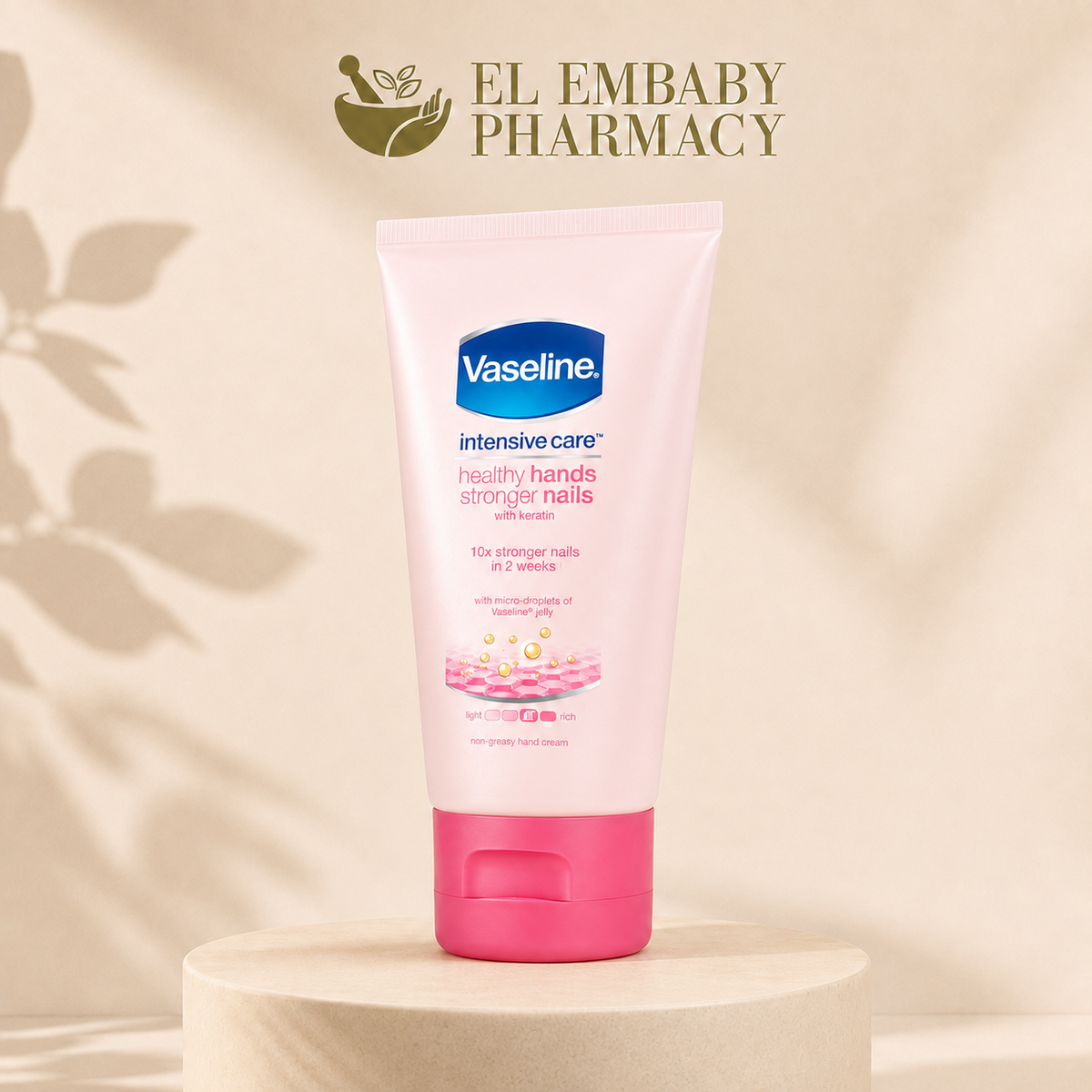 Vaseline Intensive Care Healthy Hands Stronger Nails 75ml