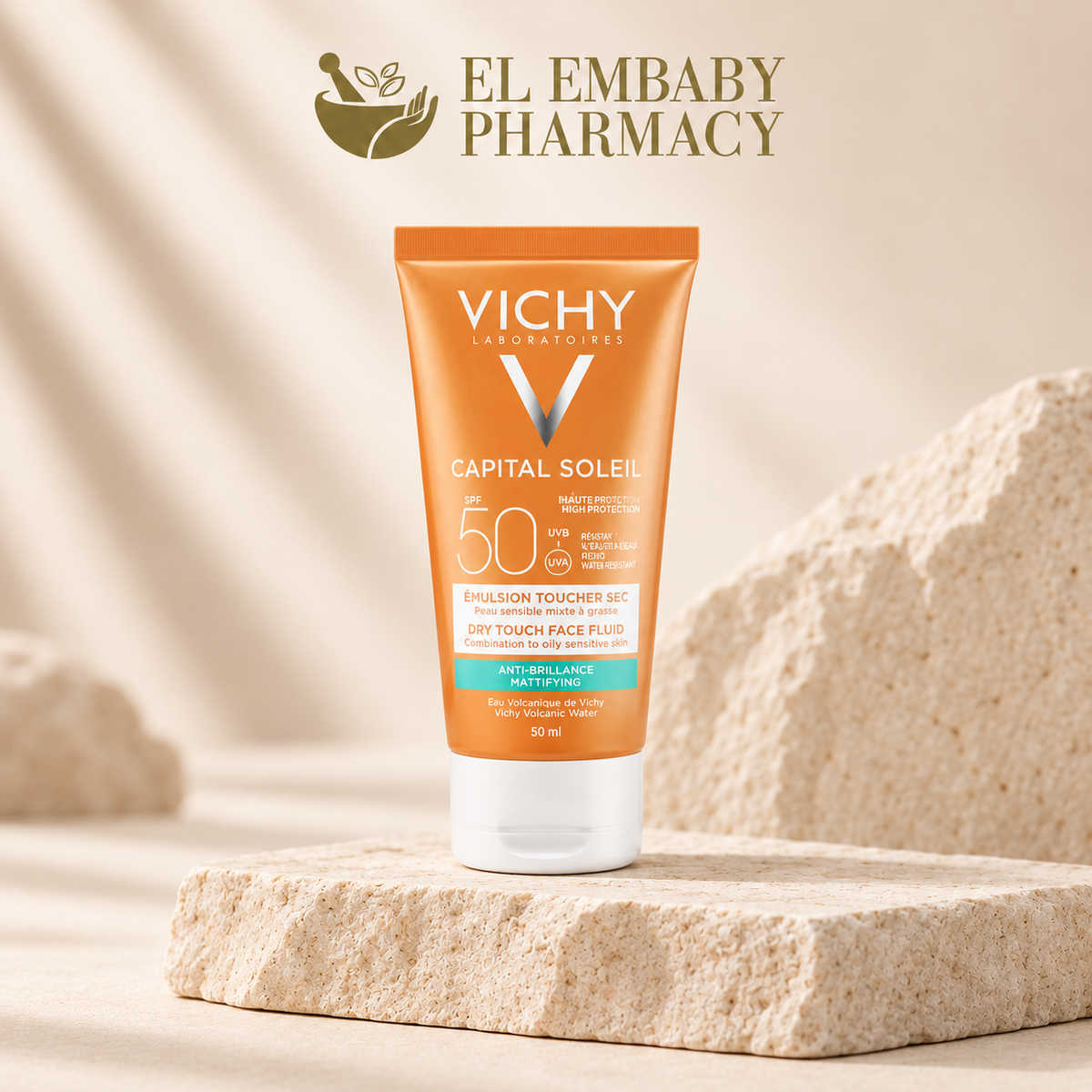 Vichy Capital Soleil Dry Touch Face Fluid SPF 50 50ml