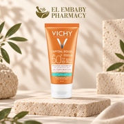 Vichy Capital Soleil Dry Touch Face Fluid SPF 50 50ml at EL EMBABY PHARMACY