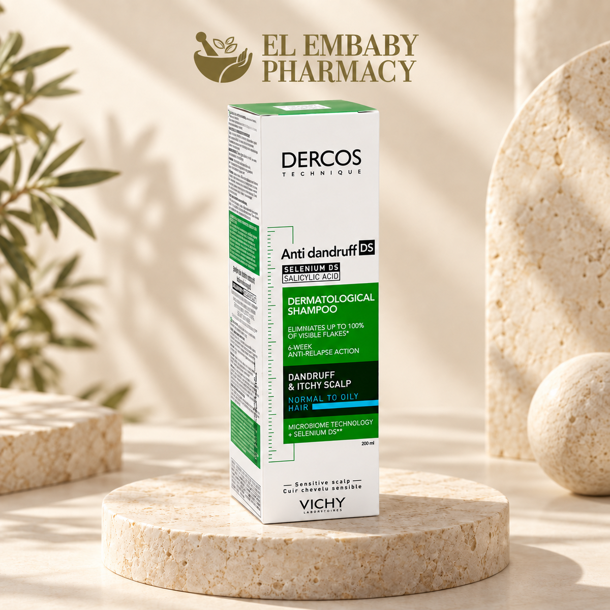 Vichy Dercos Anti-Dandruff DS Shampoo 200ml product image