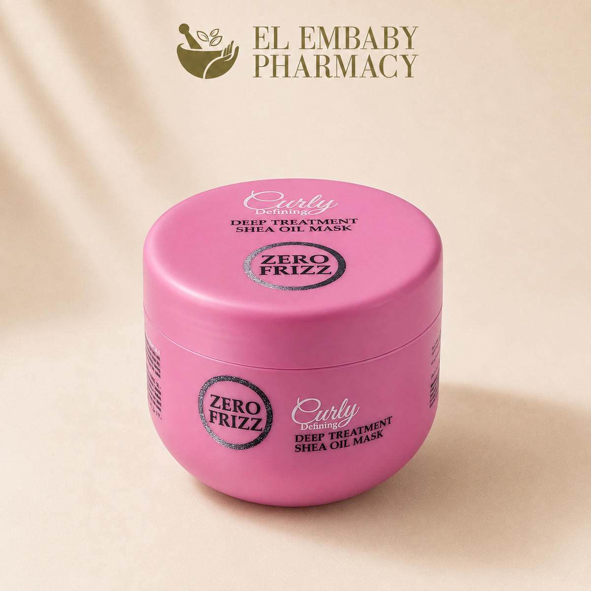 Zero Frizz Curly Defining Deep Treatment Shea Oil Hair Mask 470ml - EL EMBABY Pharmacy
