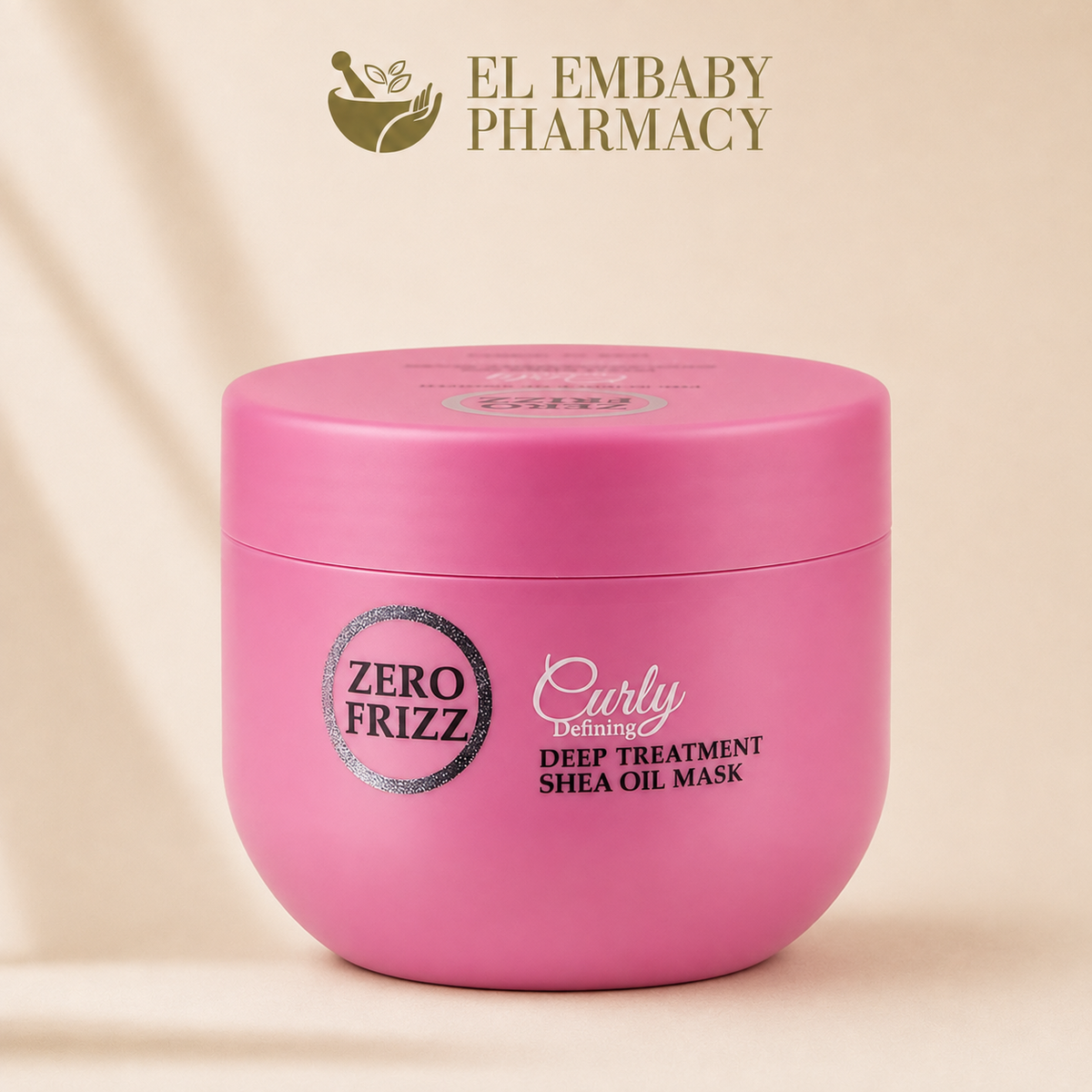 Zero Frizz Curly Defining Deep Treatment Shea Oil Hair Mask 470ml - EL EMBABY Pharmacy