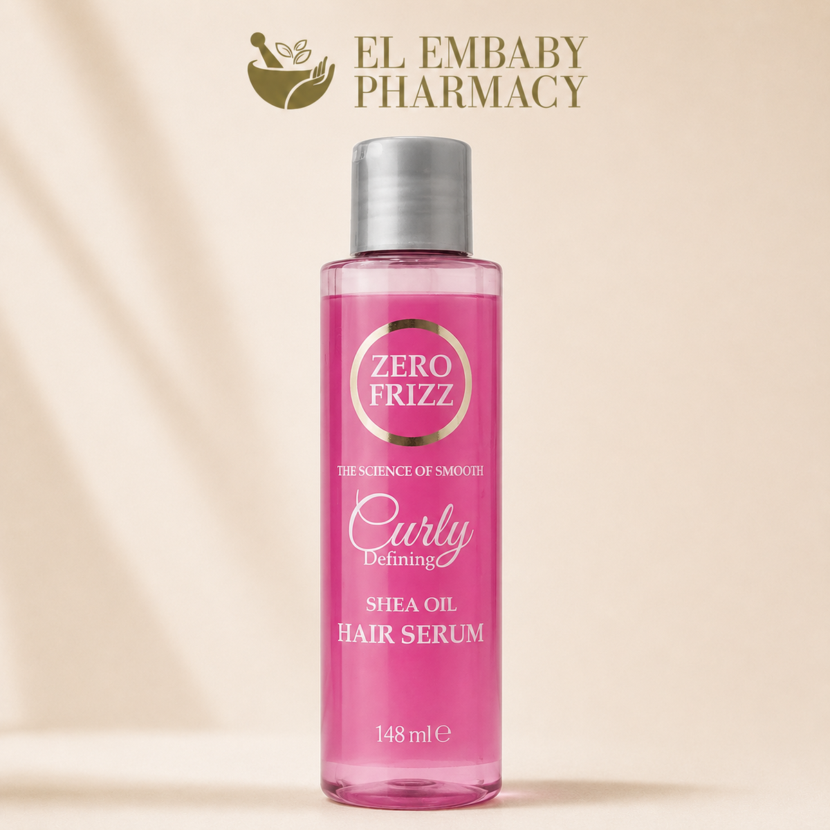 Zero Frizz Curly Defining Shea Oil Hair Serum 148ml - EL EMBABY Pharmacy