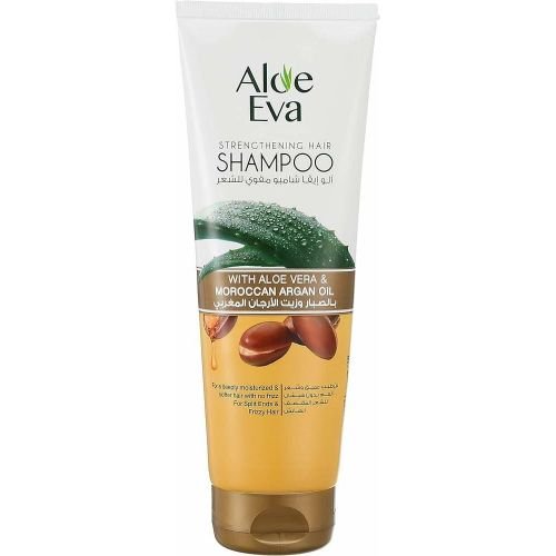Aloe Eva Strengthening Hair Shampoo With Aloe Vera & Moroccan Argan Oil 230 ml