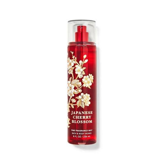 Bath and body works body mist japanese cherry blossom 236 ml