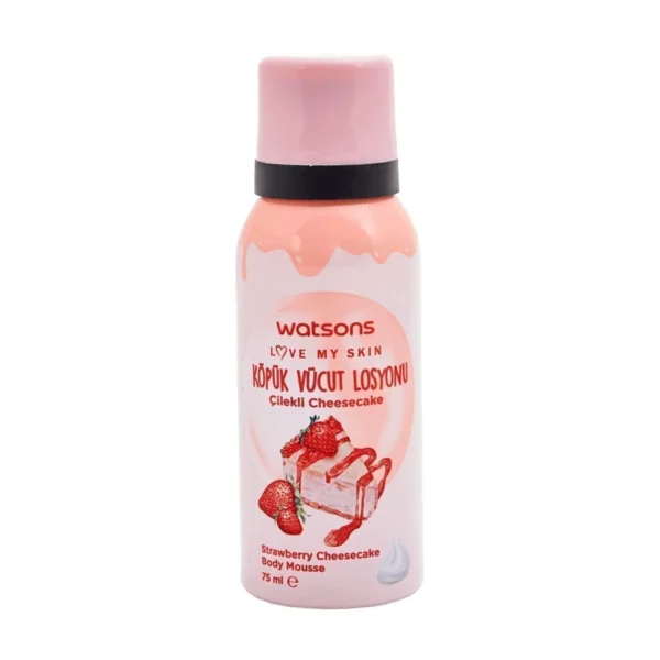 Watsons Body Mousse Strawberry Cheesecake - 75ml