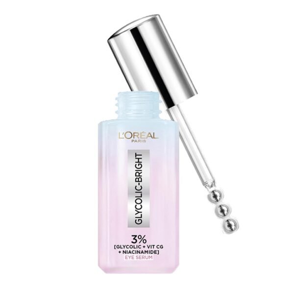 L'Oréal Paris Glycolic Bright Dark Circle Eye Serum - 20ml