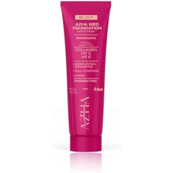 Azha Med Foundation - 01 Light 30 ml.