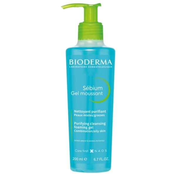 BIODERMA SEBIUM GEL MOUSSANT CLEANSING FOAMING GEL 200ML
