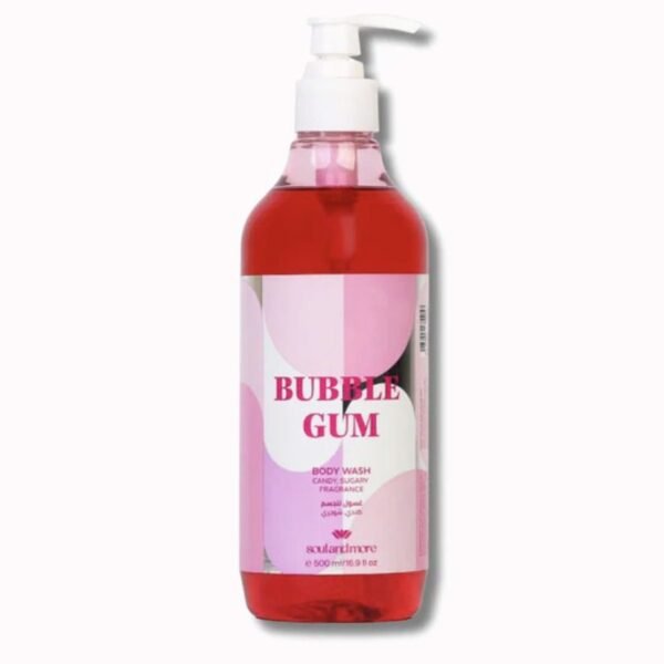 Soul and more shower gel bubble gum 500 ml