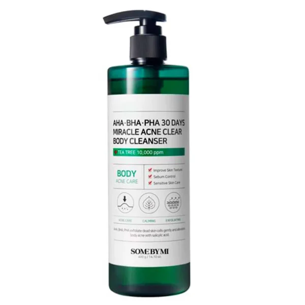 Some By Mi AHA BHA PHA 30 Days Miracles Acne Clear Body Wash - 400ml