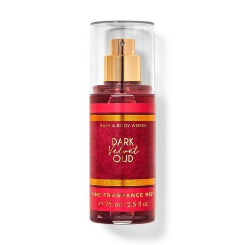 Bath and body works body mist dark velvet oud travel size 75 ml